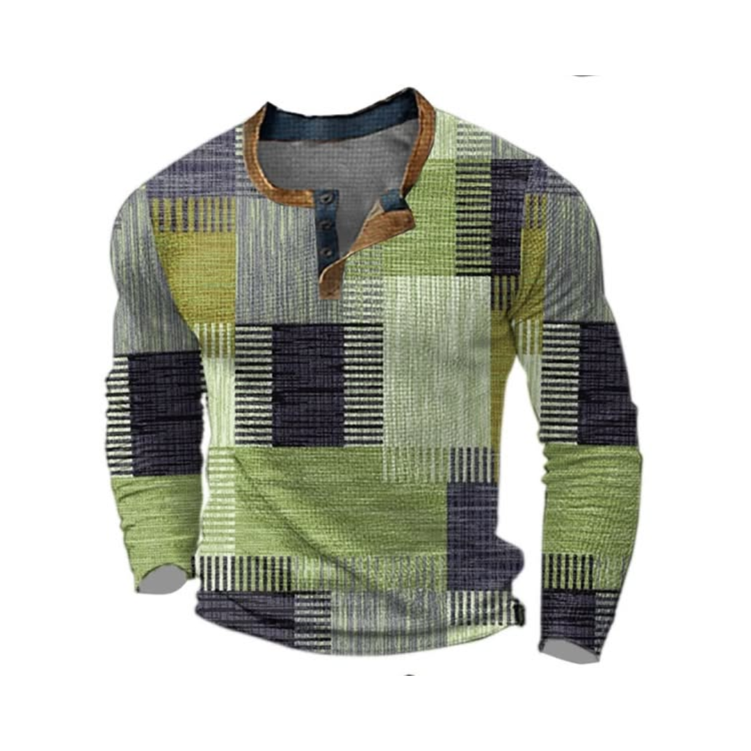 Henri - Klassisk Patchwork Topp