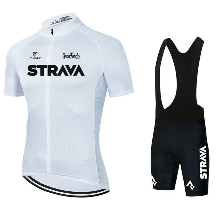 Strava | Ensemble de vêtements de cyclisme professionnels