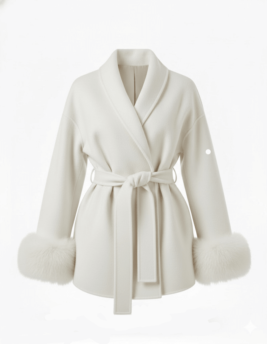 Arctic Grace | Elegant jacka i ull