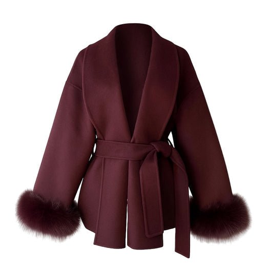Arctic Grace | Elegant jacka i ull