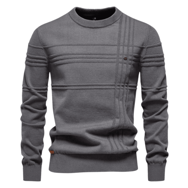 Burkhard | Stijlvolle herenpullover met ruitdesign
