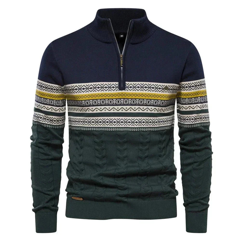 Jean™ | Tröja med Subtila Mönster