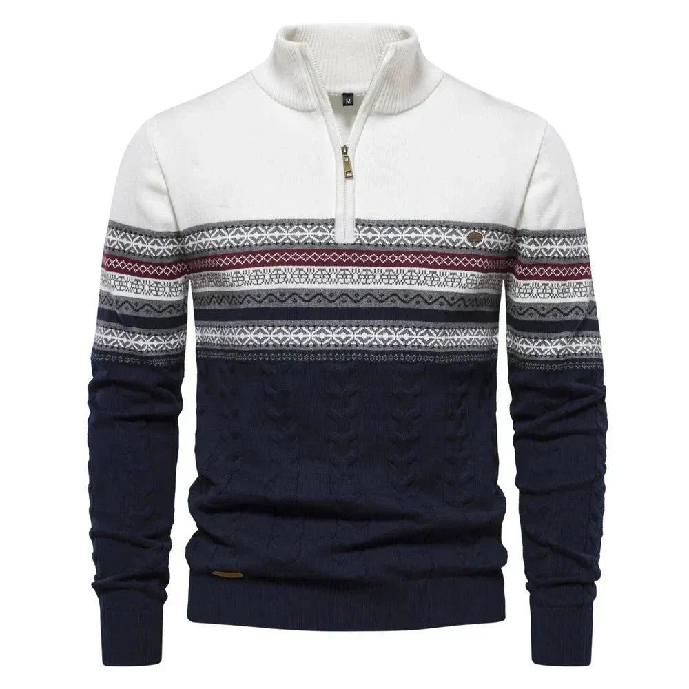 Jean™ | Tröja med Subtila Mönster