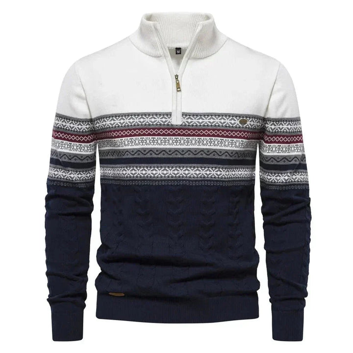 Jean™ | Tröja med Subtila Mönster