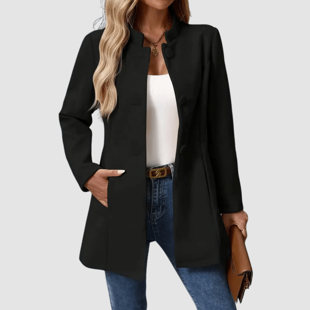 Modique™ - Elegant & Tidlös Kappa med Ståkrage