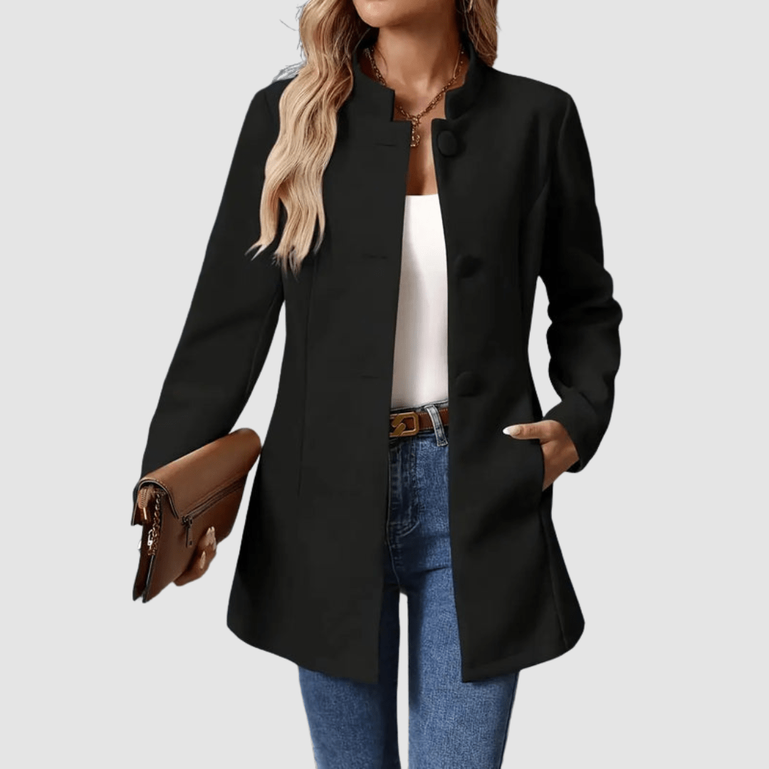 Modique™ - Elegant & Tidlös Kappa med Ståkrage
