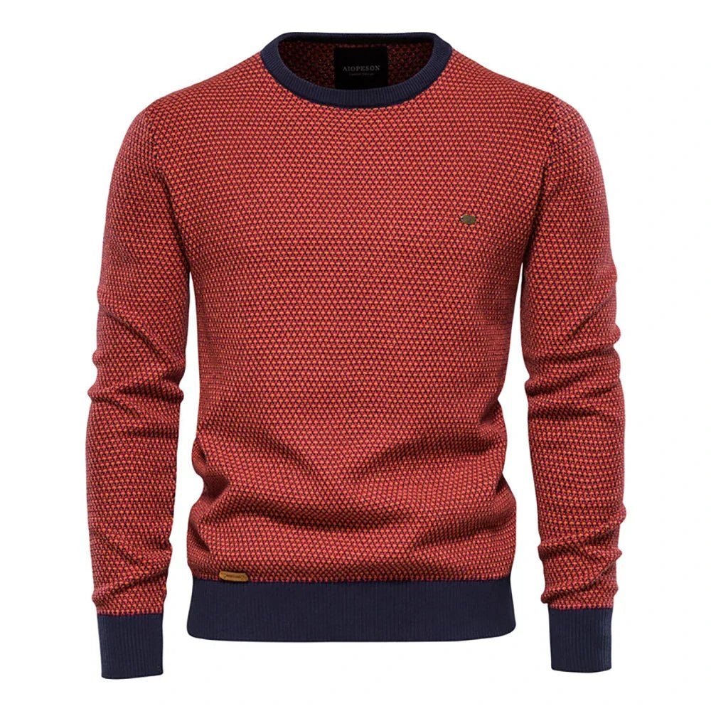 Steinmann | Herrpullover med Rutmönster