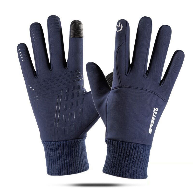 Vintervärmande vattentäta handskar med pekskärm